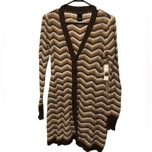 NWT Tunic Length Cardigan Sweater